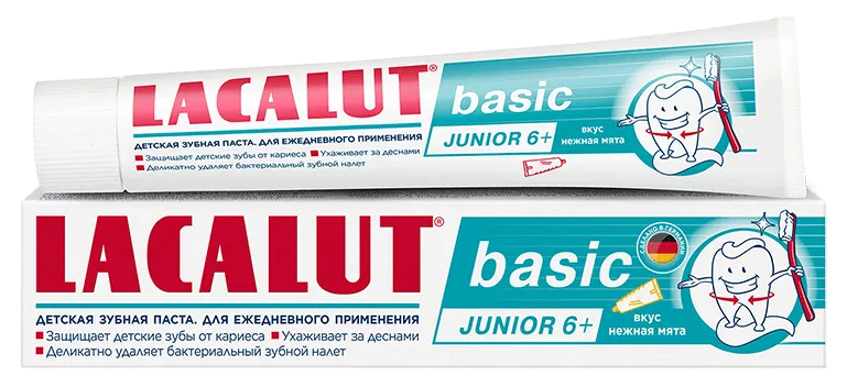 LACALUT<sup>®</sup> basic junior 6+ зубная паста